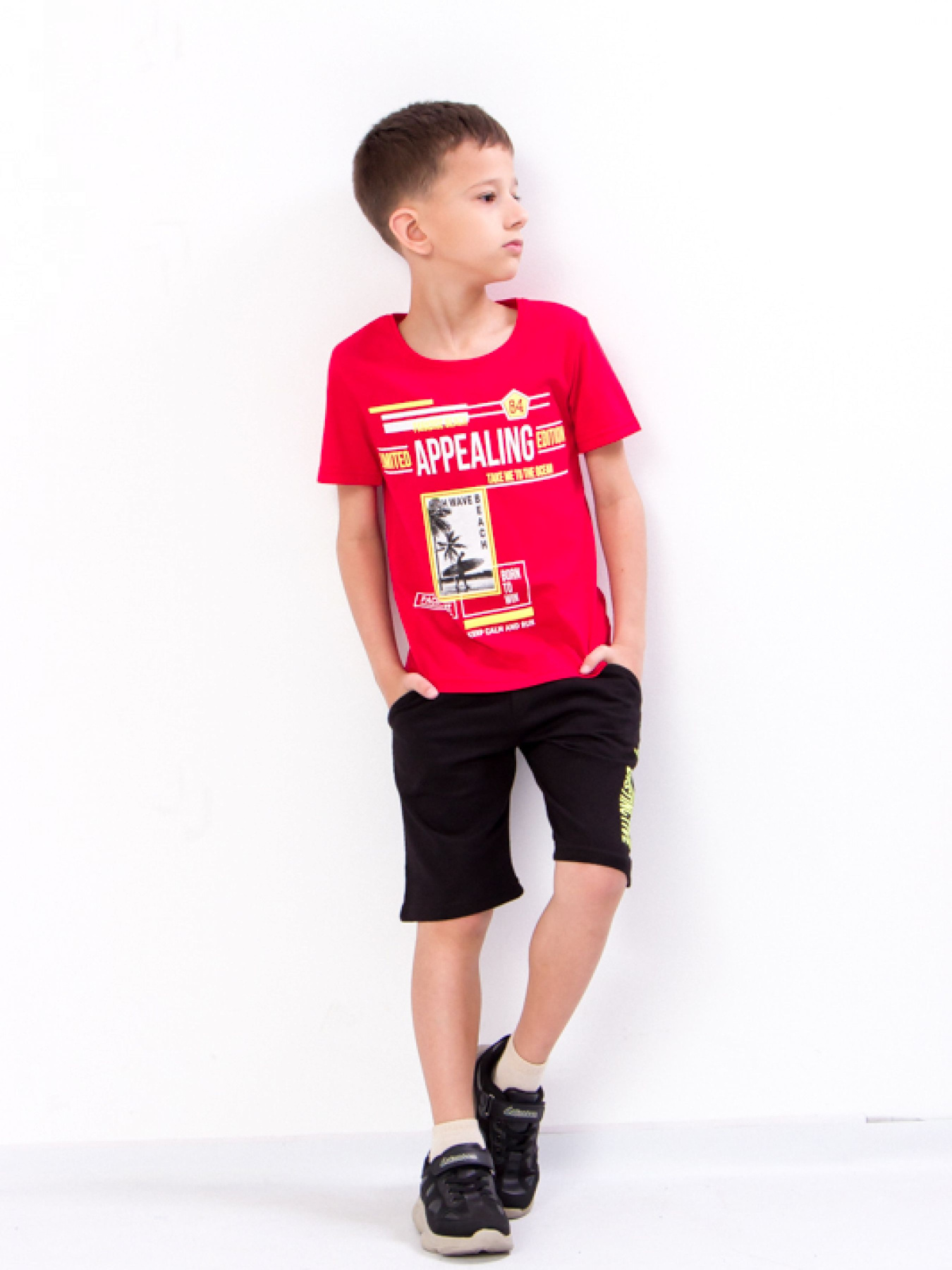 Костюм Носи своє модель 6187-057-33-1-chervonij-chornij Фото