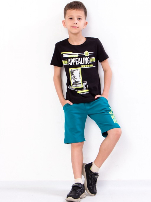 Повседневный костюм Носи своє модель 6187-057-33-1-chornij-morsxka-hvilq Фото