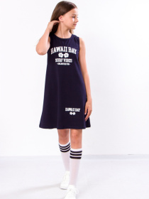 Платье-футболка Носи своє модель 6205-036-33-2-chornilxno-sinj Фото