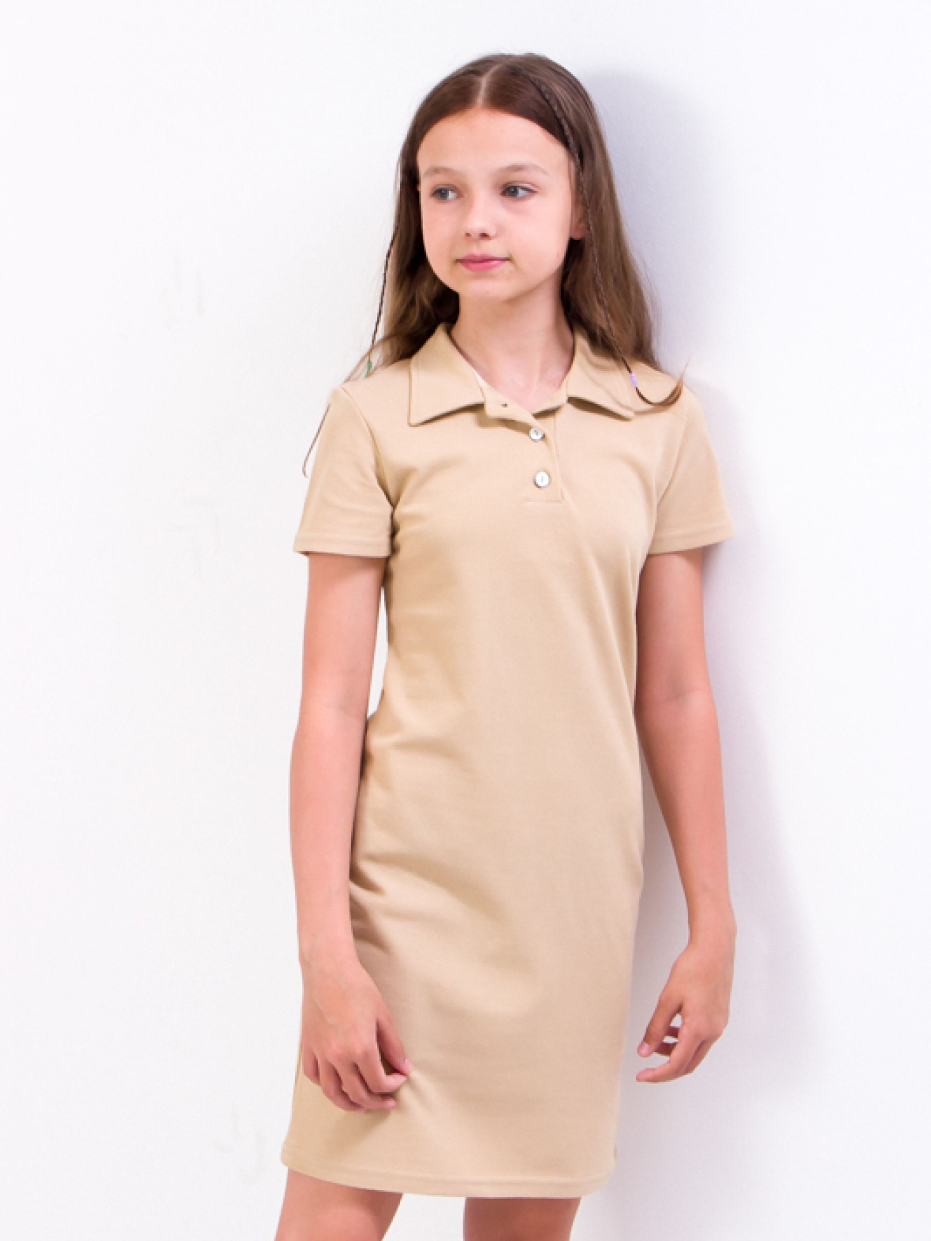 Платье-футболка Носи своє модель 6211-091-bezh Фото