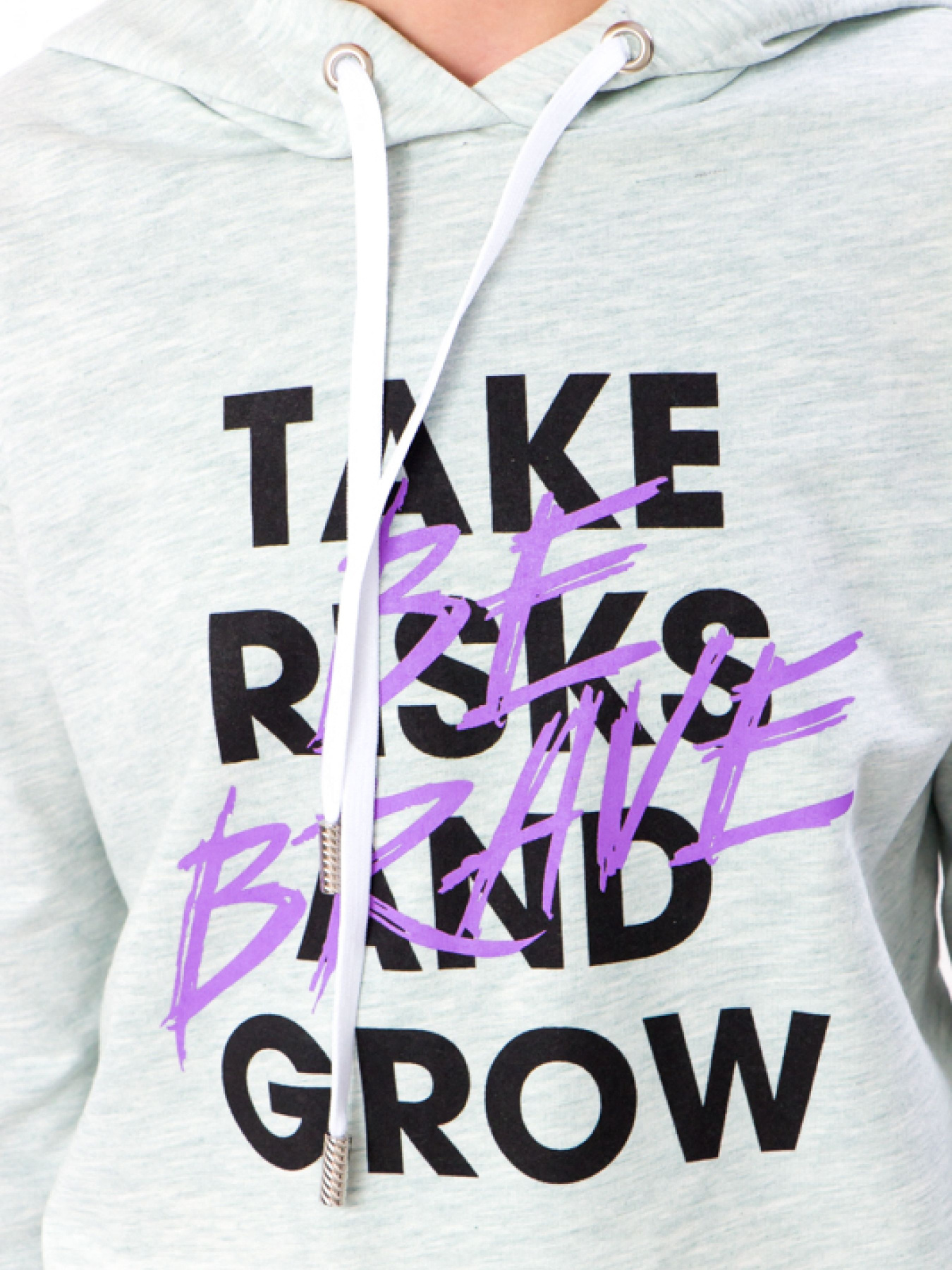 Худи Носи своє модель 6230-057-33-zelenij-melanzh-brave Фото