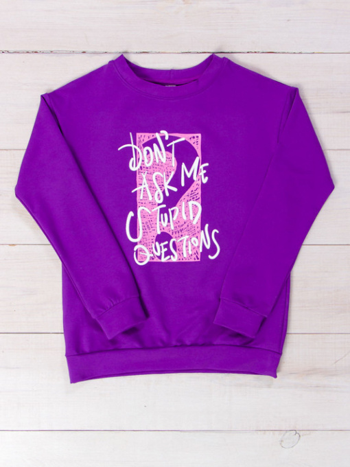 Свитшот Носи своє модель 6234-057-33-foletovij Фото