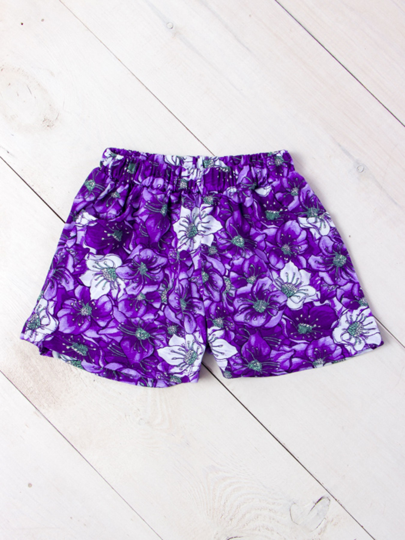 Повседневные шорты Носи своє модель 6262-002-kvtochki-foletovij Фото