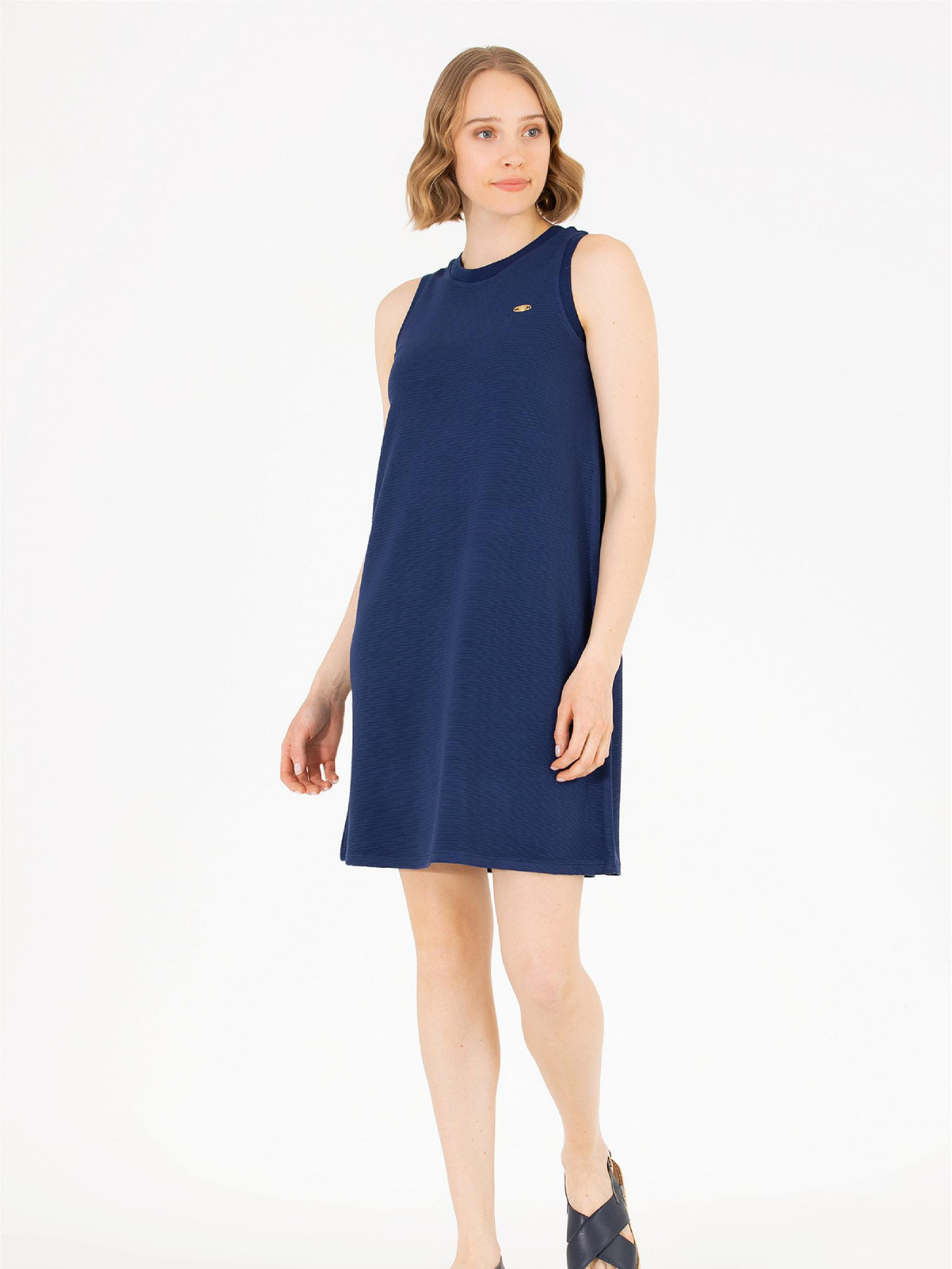 Платье мини US Polo модель G082SZ075.000.1596673.VR033 Платье мини US Polo модель G082SZ075.000.1596673.VR033 Фото