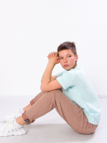 Повседневные штаны Носи своє модель 6266-057-kava Фото