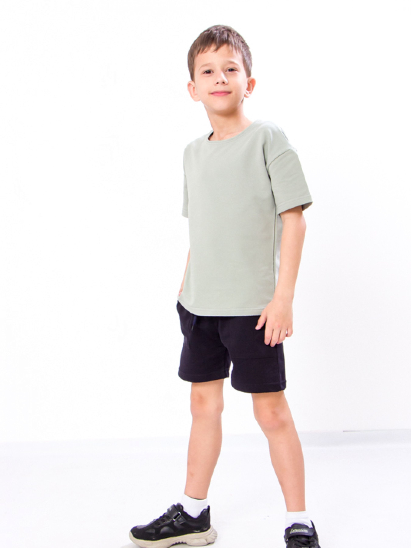 Повсякденні шорти Носи своє модель 6377-057-chornilxno-sinj Фото