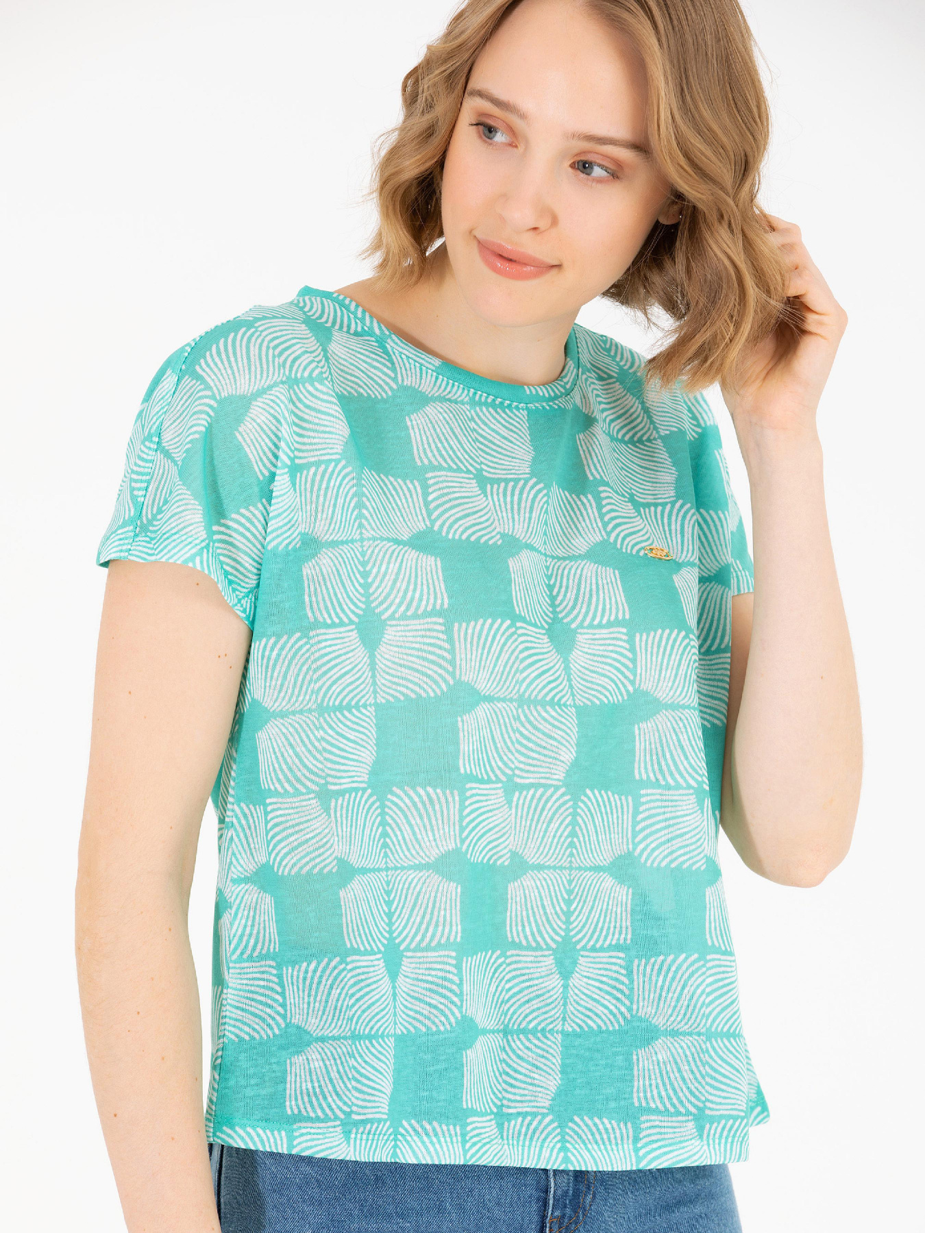 Футболка US Polo модель G082SZ011.000.1574322.VR090 Фото