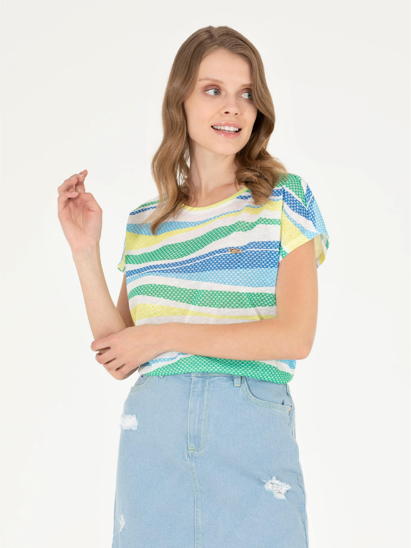 Футболка US Polo модель G082SZ011.000.1574435.VR045 Фото