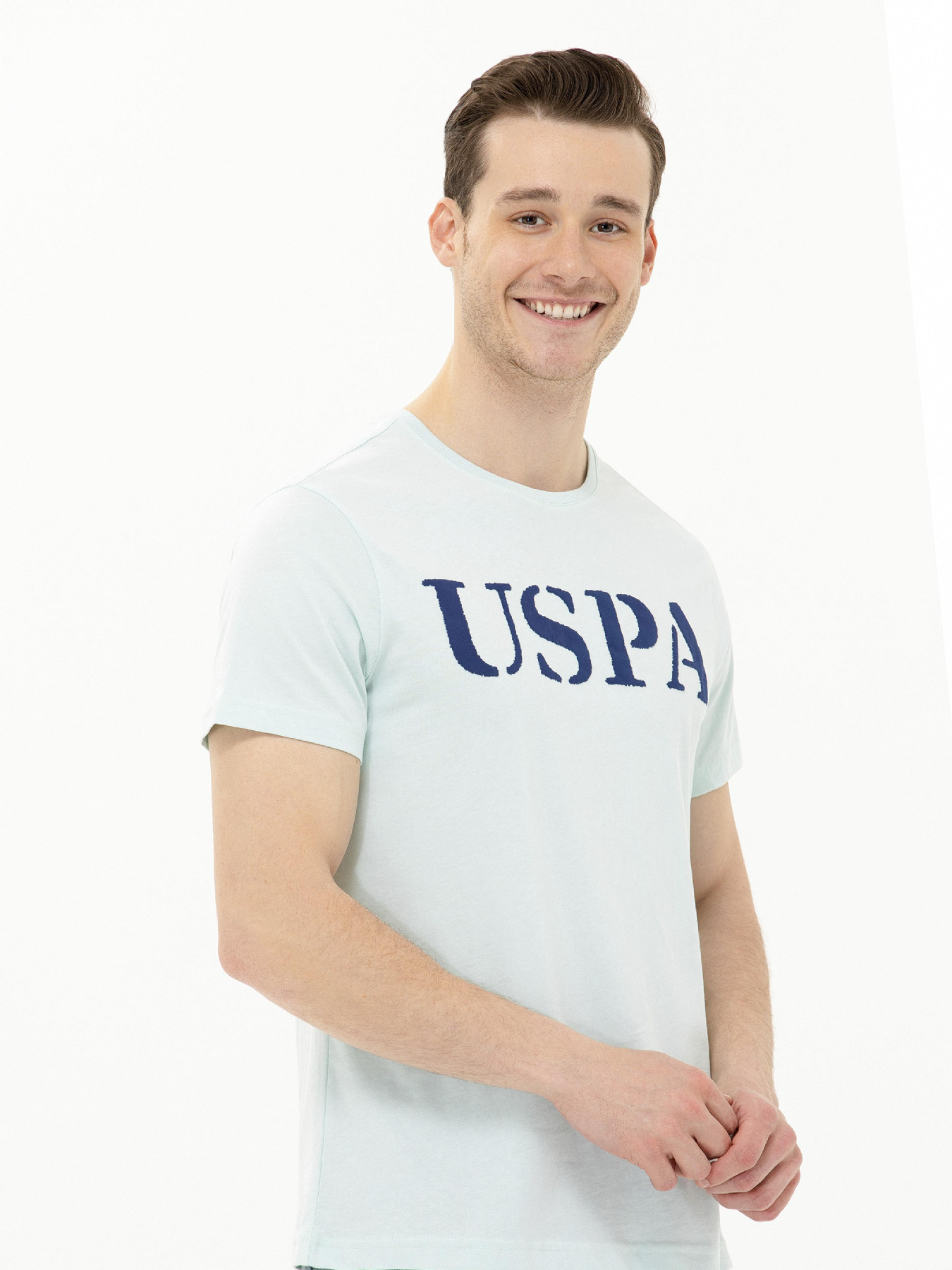 Футболка US Polo модель USPAINT.1571124.VR083 Фото