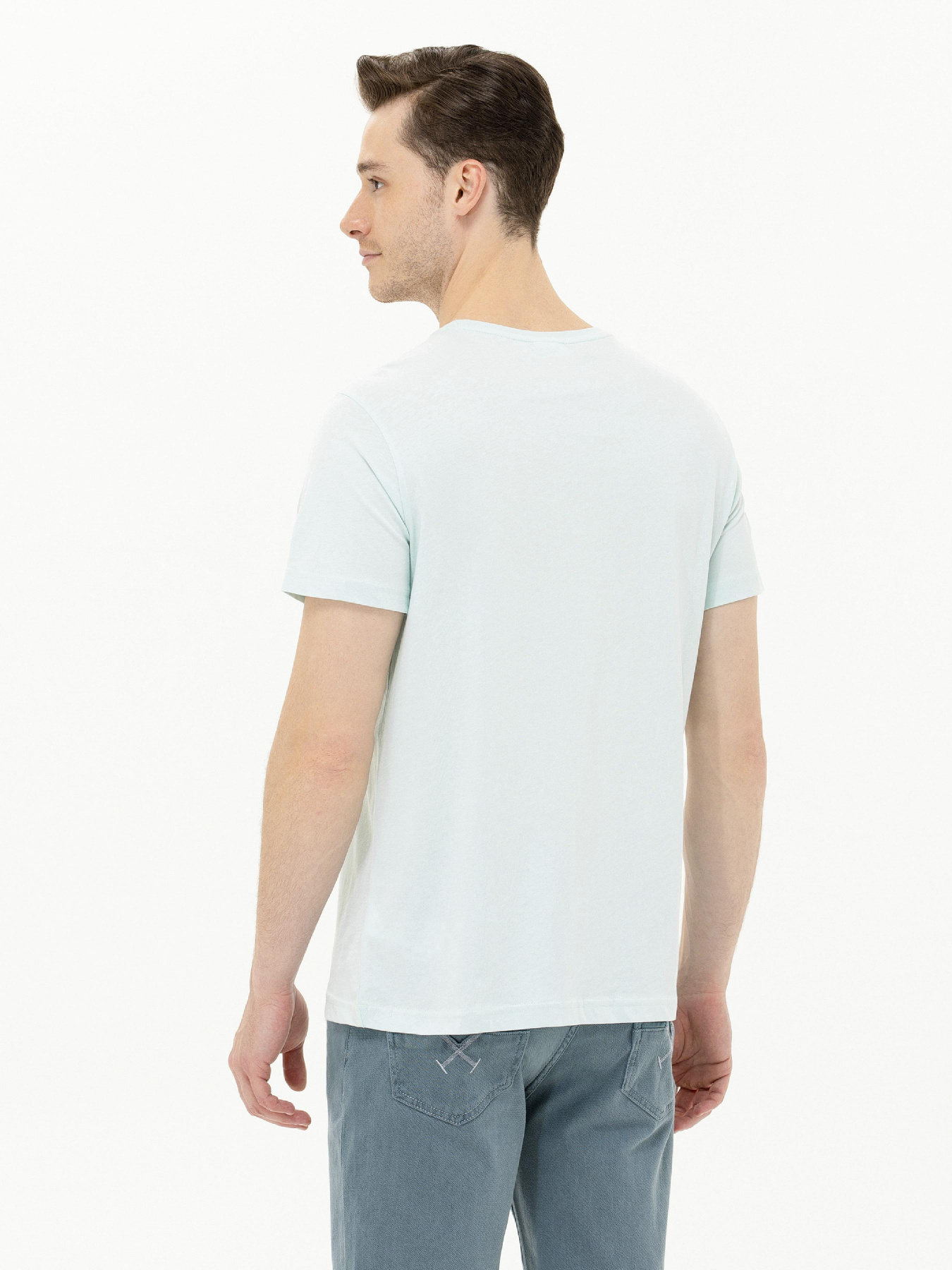 Футболка US Polo модель USPAINT.1571124.VR083 Футболка US Polo модель USPAINT.1571124.VR083 Фото