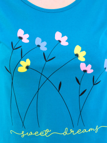 Пижама Носи своє модель 8071-001-33-bryuzovo-sinj-kvti Фото