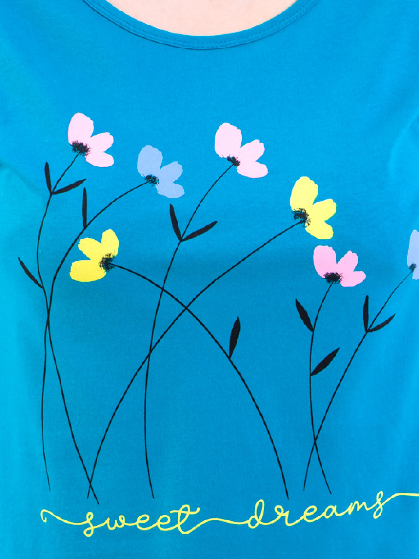 Пижама Носи своє модель 8071-001-33-bryuzovo-sinj-kvti Фото