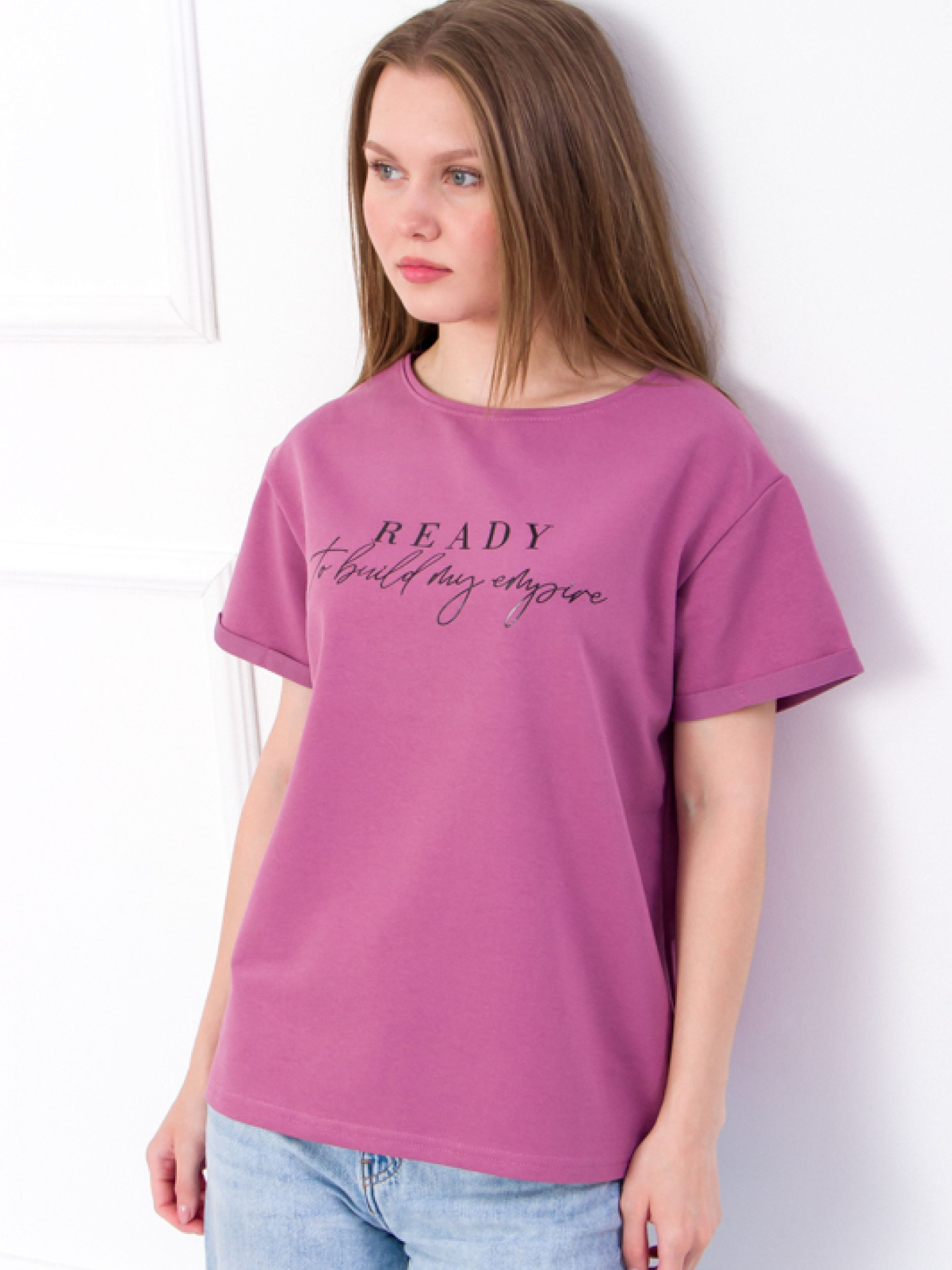 Футболка Носи своє модель 8127-057-33-1-popelqsta-troqnda Фото