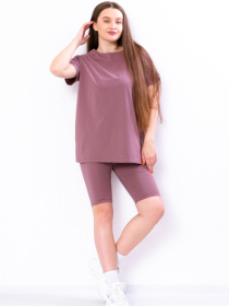 Повседневный костюм Носи своє модель 8138-036-popelqsta-lavanda Фото