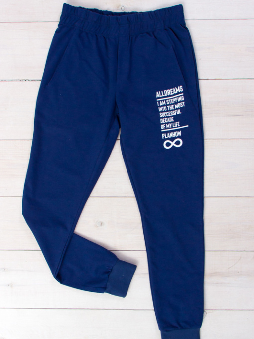 Джоггеры Носи своє модель 8158-057-33-sinj Фото