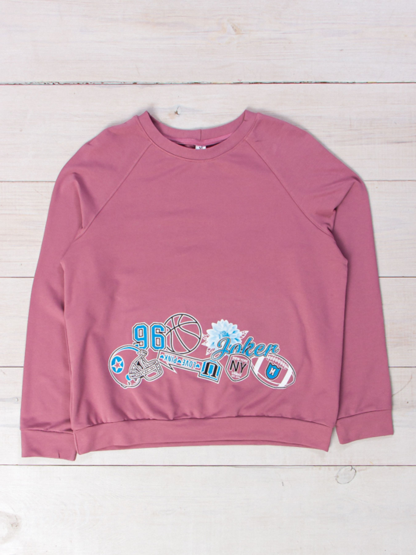 Свитшот Носи своє модель 8175-057-33-temno-pudrovij Свитшот Носи своє модель 8175-057-33-temno-pudrovij Фото