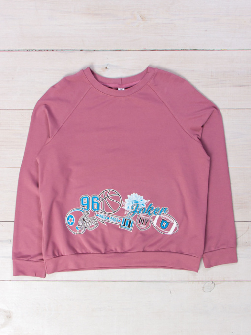 Свитшот Носи своє модель 8175-057-33-temno-pudrovij Фото