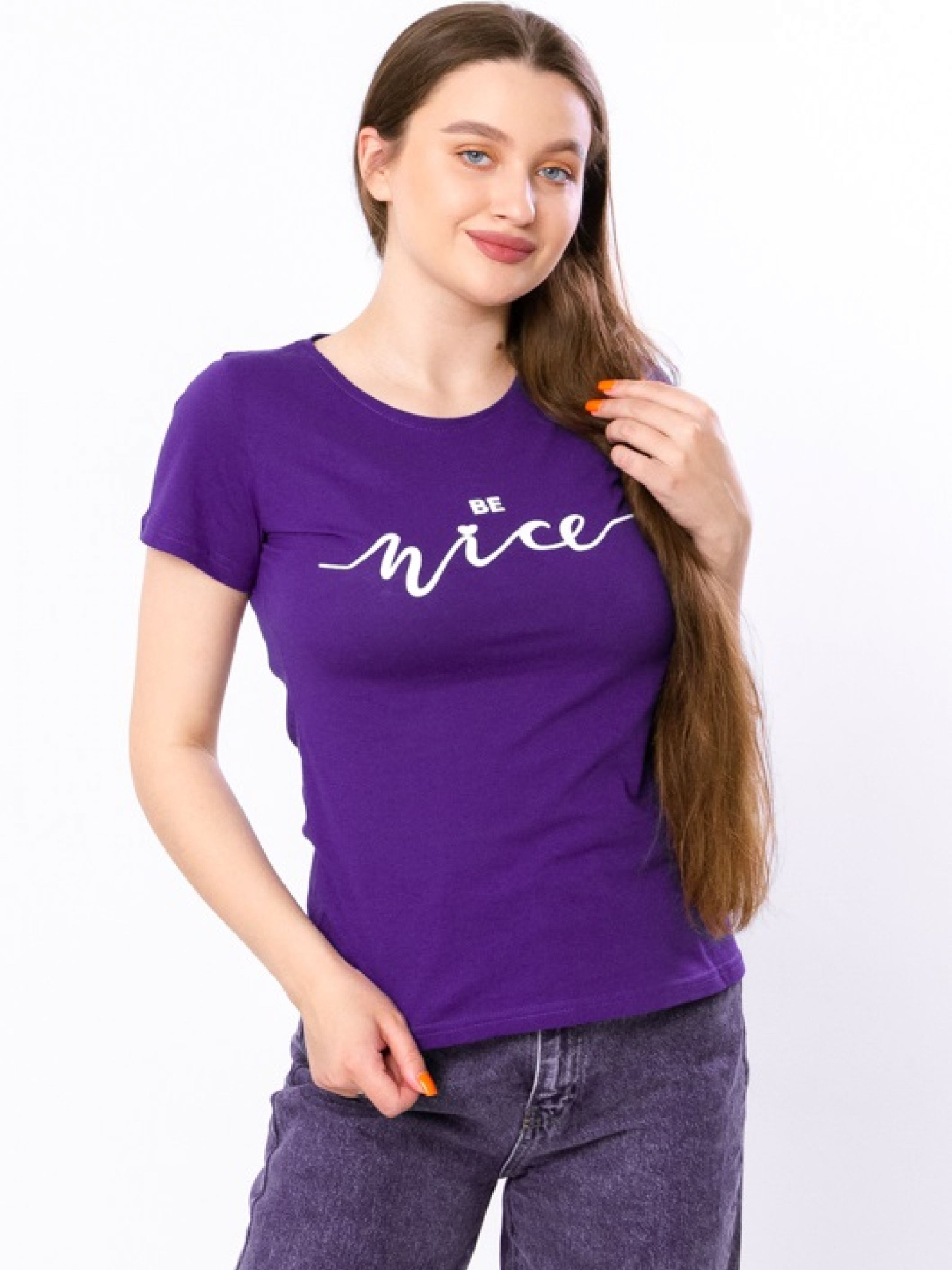 Футболка Носи своє модель 8188-001-33-1-foletovij-nice Фото