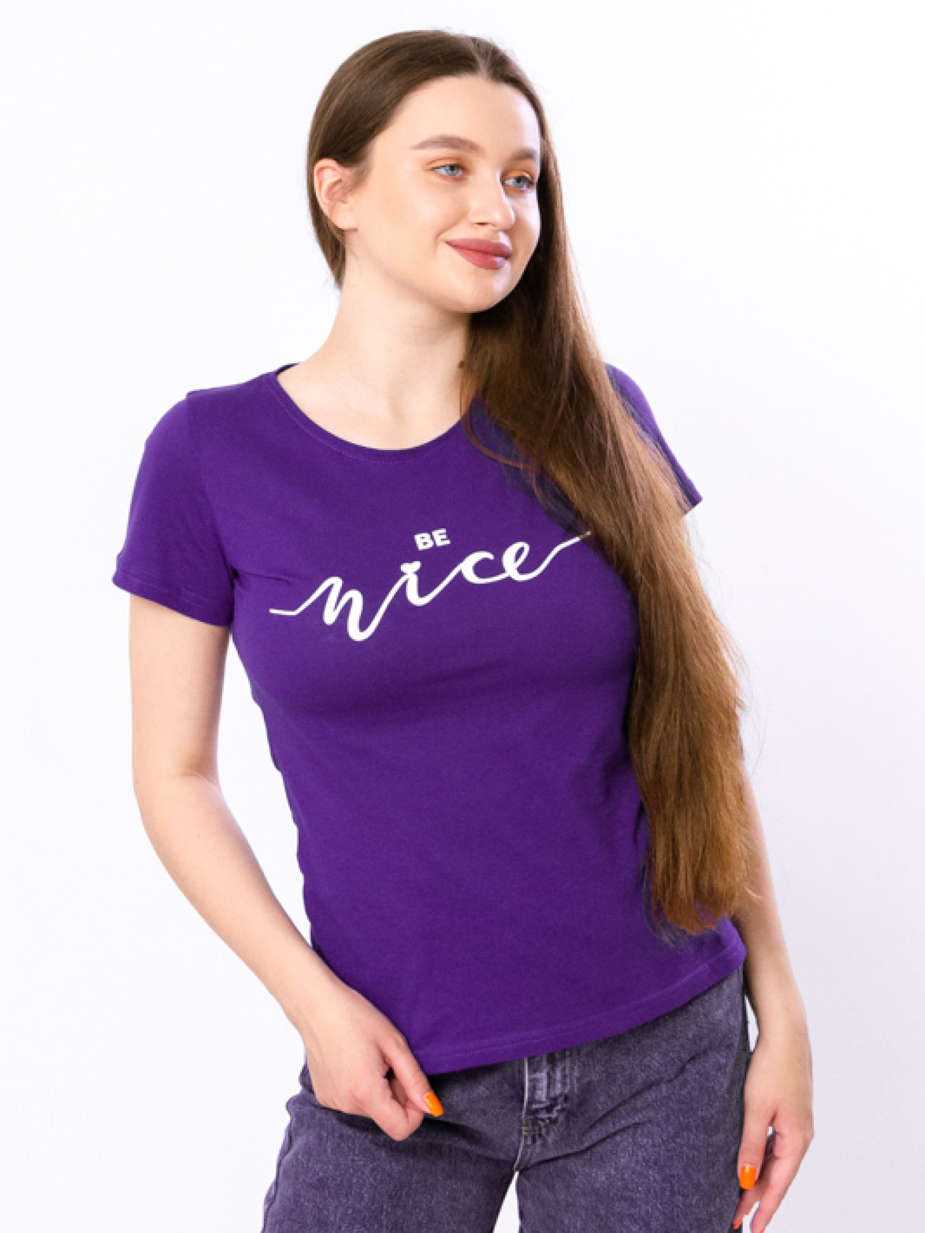 Футболка Носи своє модель 8188-001-33-1-foletovij-nice Фото