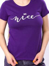 Футболка Носи своє модель 8188-001-33-1-foletovij-nice Фото