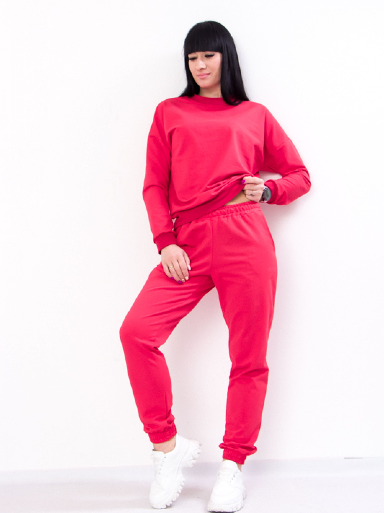 Спортивний костюм Носи своє модель 8226-057-1-chervonij Фото