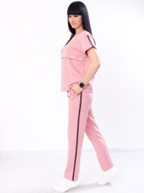 Повседневный костюм Носи своє модель 8294-057-pudra Фото