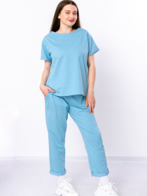 Повсякденний костюм Носи своє модель 8348-057-blakitnij Фото