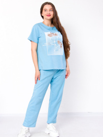 Повседневный костюм Носи своє модель 8349-057-33-blakitnij Фото