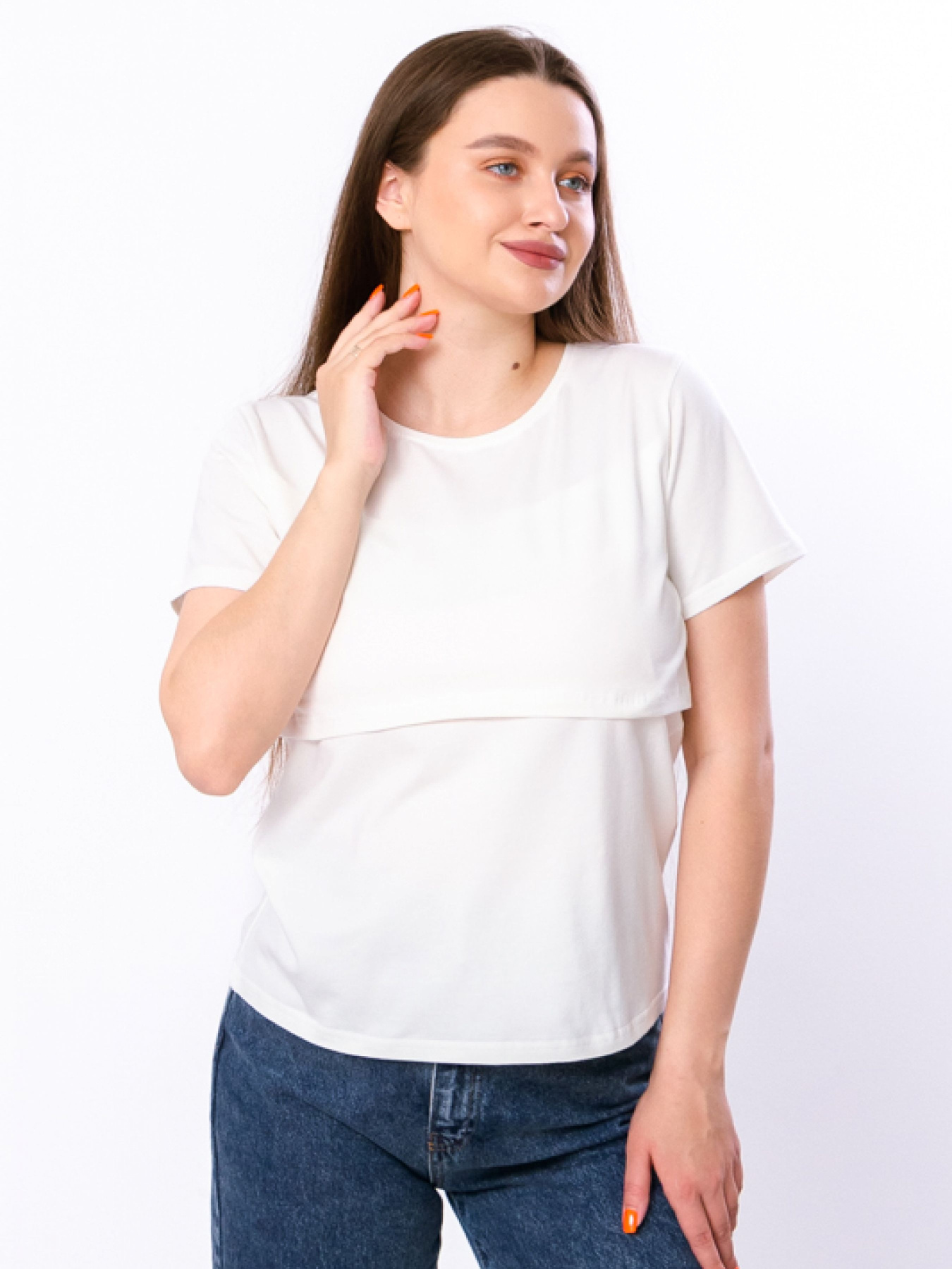 Футболка Носи своє модель 8351-036-molochnij Фото