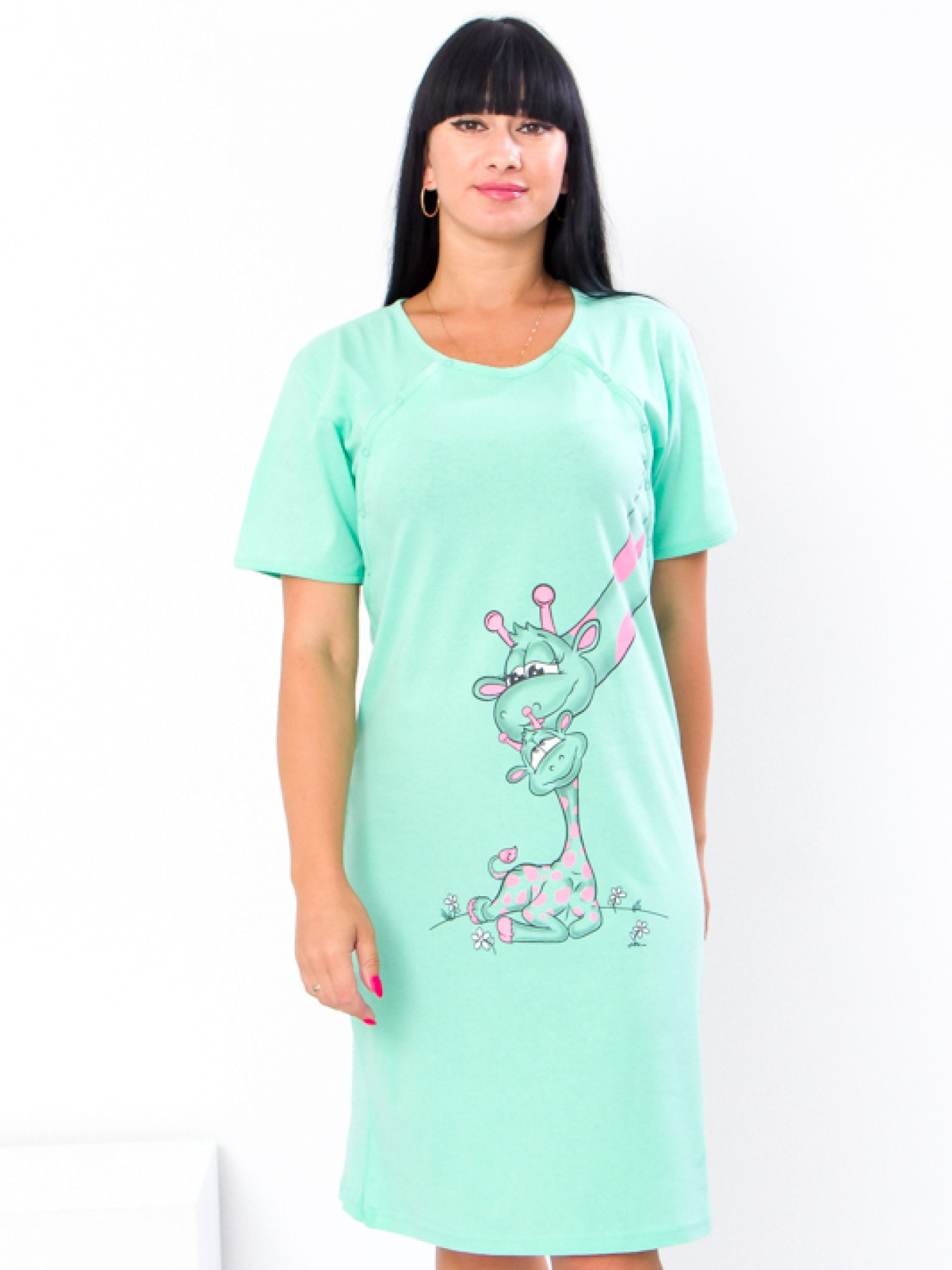 Ночная рубашка Носи своє модель 8594-001-33-m-qta-zhirafa Фото