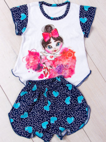 Пижама Носи своє модель 9668-002-33-balerina-serdechka-blakitnij Фото