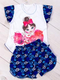 Піжама Носи своє Модель 9668-002-33-balerina-vzerunok-elektrik Фото