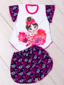 Піжама Носи своє модель 9668-002-33-balerina-vzerunok-malina Піжама Носи своє модель 9668-002-33-balerina-vzerunok-malina Фото