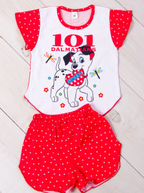 Пижама Носи своє модель 9668-002-33-dalmatinecx-goroh-na-chervonomu Фото
