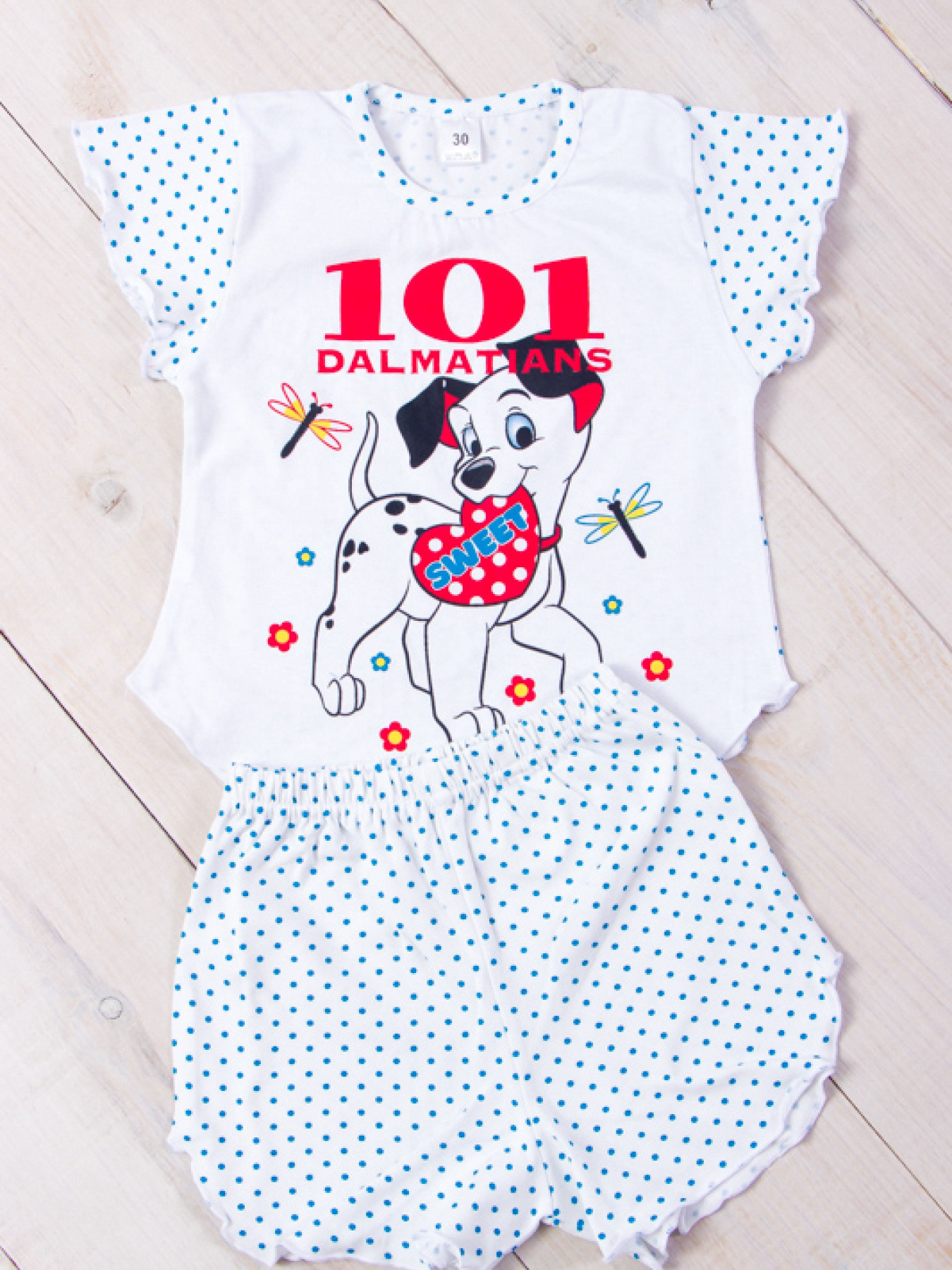 Піжама Носи своє модель 9668-002-33-dalmatin-goroshok-bryuza Фото