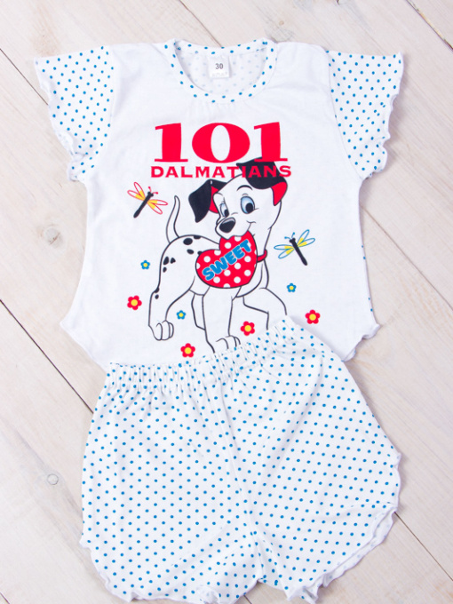 Пижама Носи своє модель 9668-002-33-dalmatin-goroshok-bryuza Фото