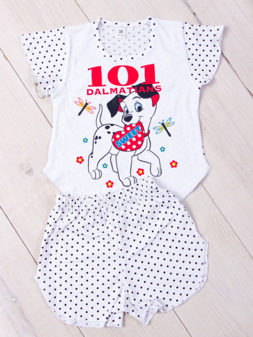 Пижама Носи своє модель 9668-002-33-dalmatin-goroshok-chornij Фото