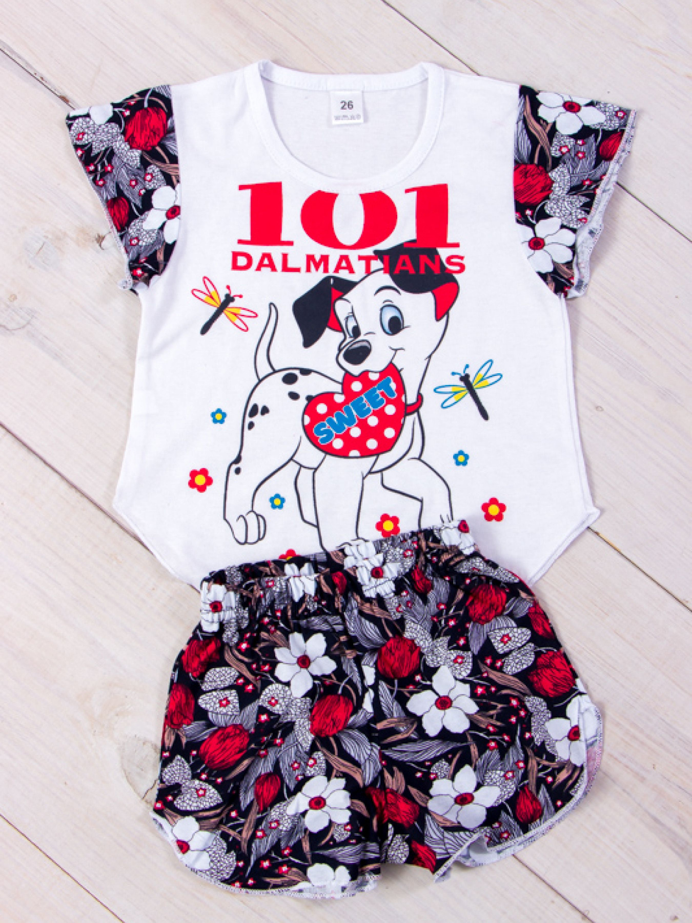 Пижама Носи своє модель 9668-002-33-dalmatin-kvti-blo-chervon Фото