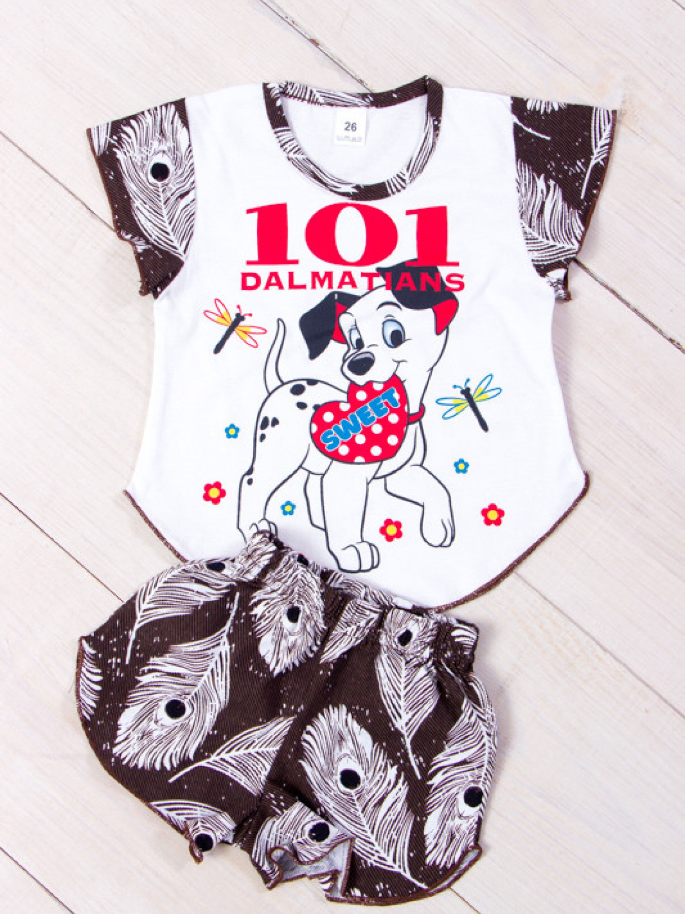 Пижама Носи своє модель 9668-002-33-dalmatin-pero-korichnevij Фото