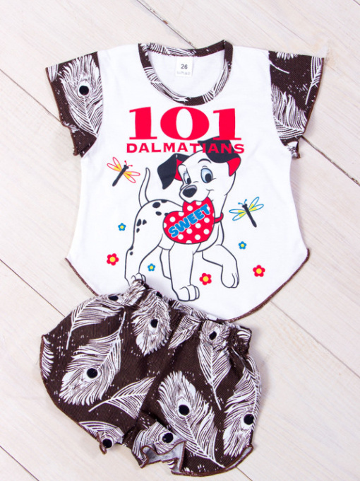 Пижама Носи своє модель 9668-002-33-dalmatin-pero-korichnevij Фото