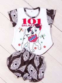 Піжама Носи своє модель 9668-002-33-dalmatin-pero-korichnevij Фото