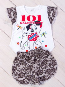 Пижама Носи своє модель 9668-002-33-dalmatin-vzerunok-korichnevij Фото