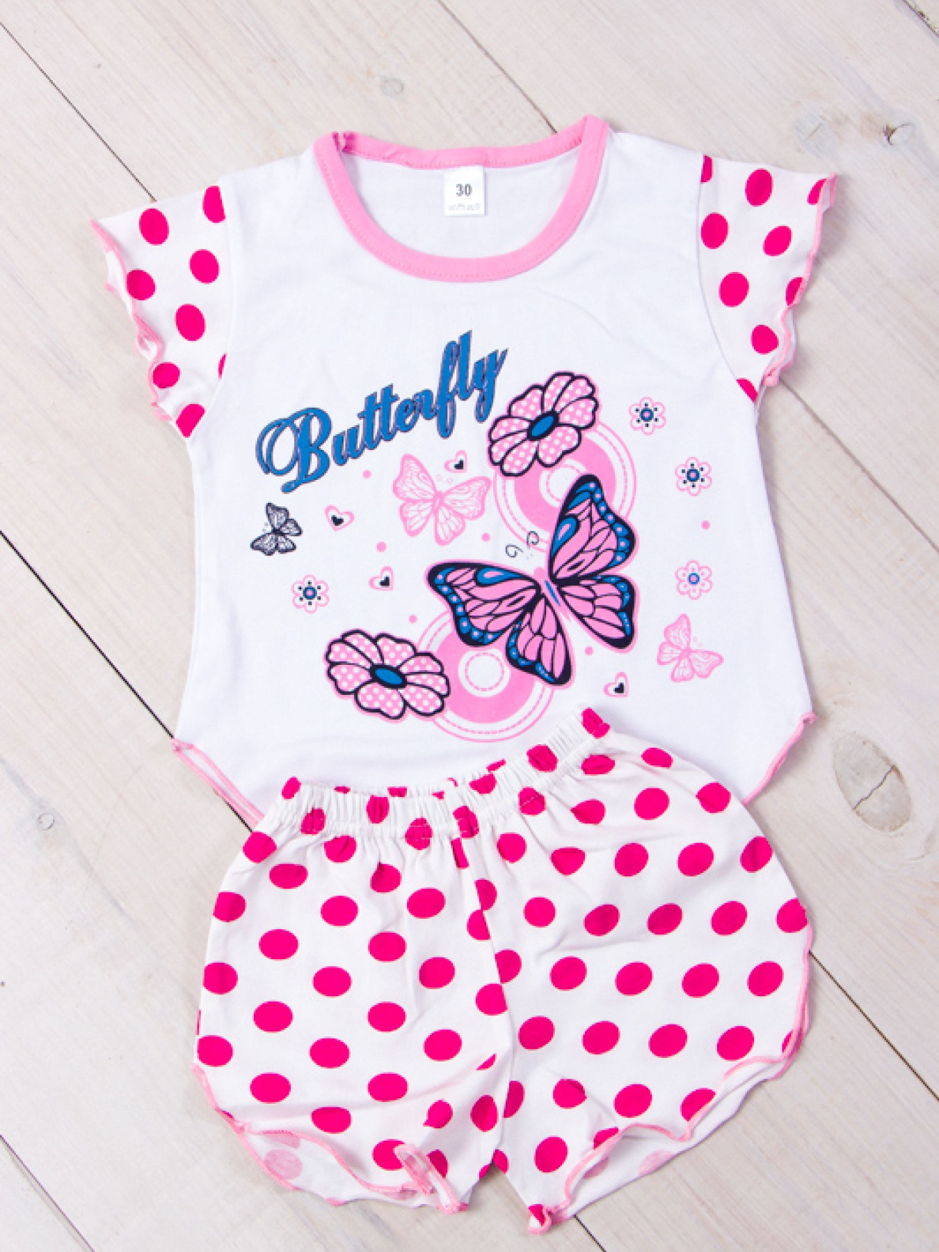 Пижама Носи своє модель 9668-002-33-meteliki-goroh-malina Фото