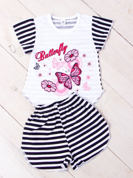 Піжама Носи своє модель 9668-002-33-meteliki-smuzhka-chornilxno-sinj Фото