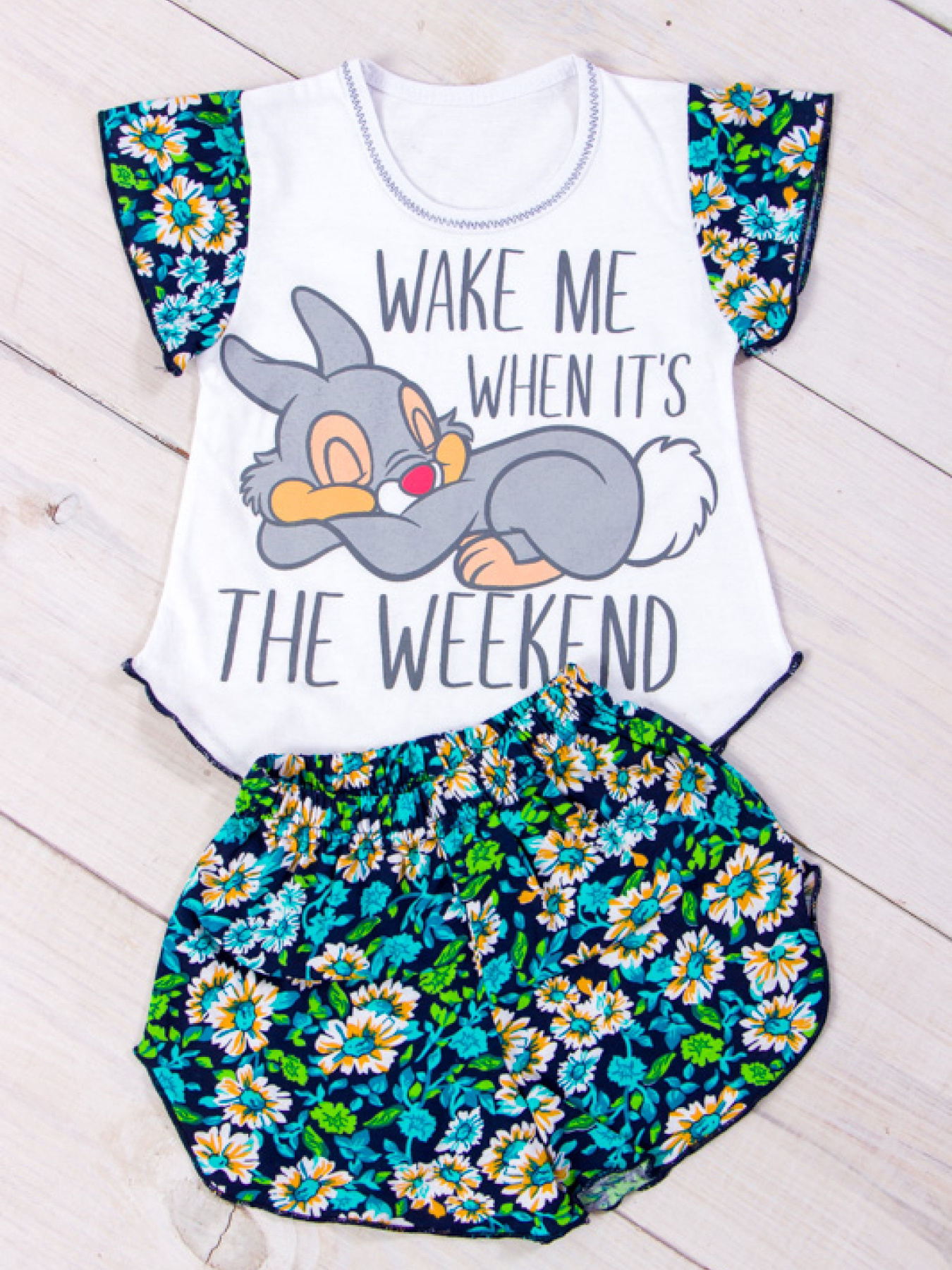 Пижама Носи своє модель 9668-002-33-zajchik-romashka-bryuza Фото