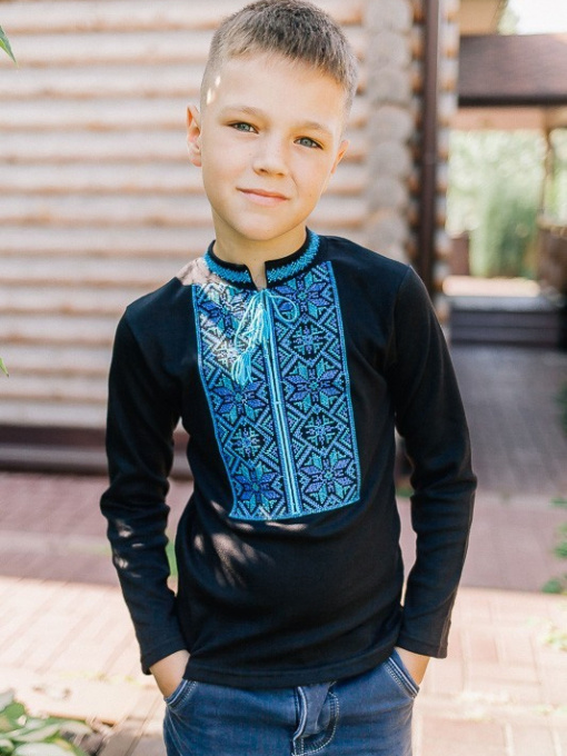 Вишита сорочка Носи своє Модель 9943-015-22v-blakitnij Фото