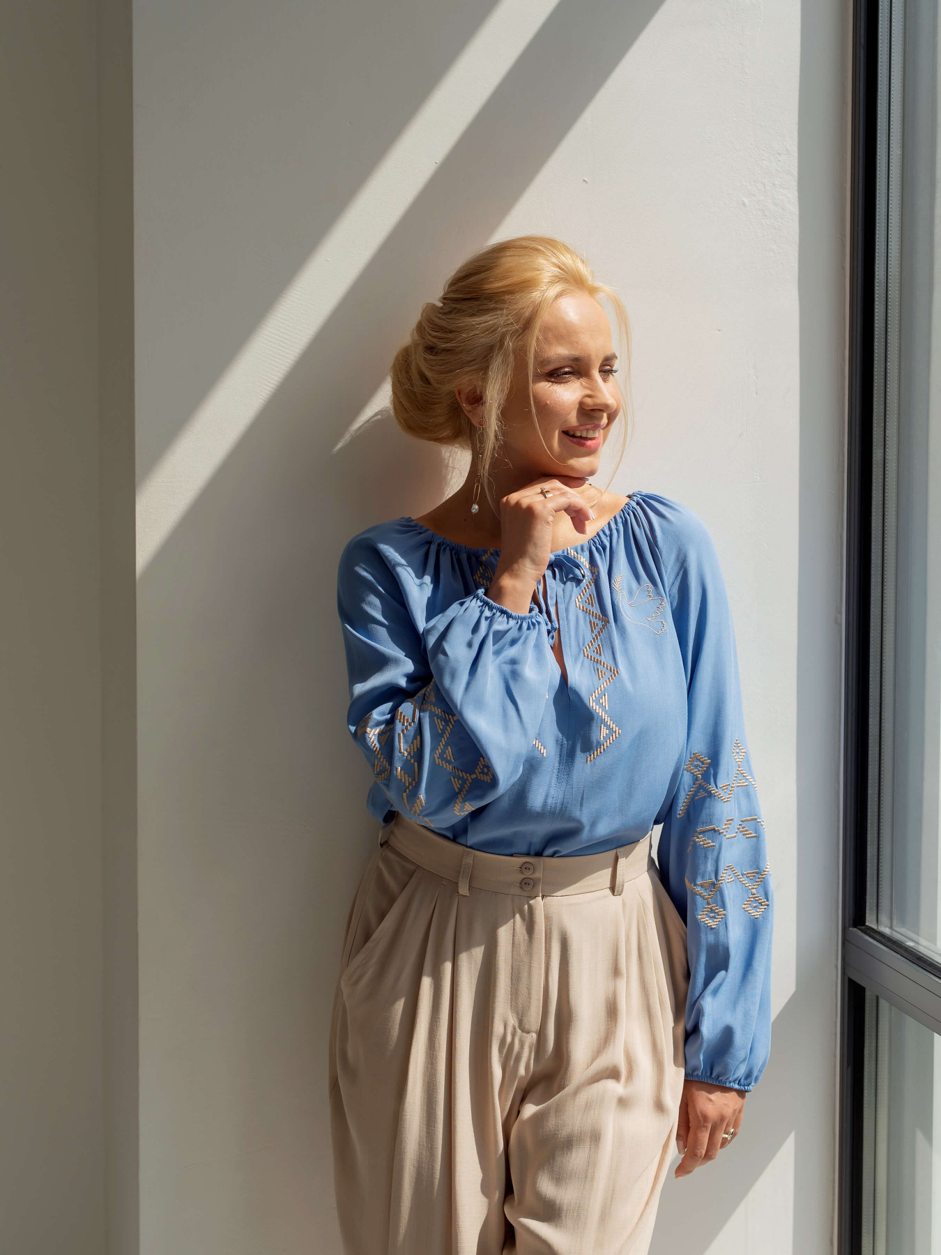 Вышитая рубашка Maritel модель 433496 Фото