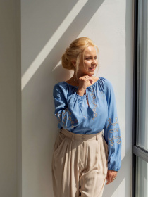 Вышитая рубашка Maritel модель 433496 Фото