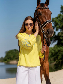 Вышитая рубашка Maritel модель 321746 Фото