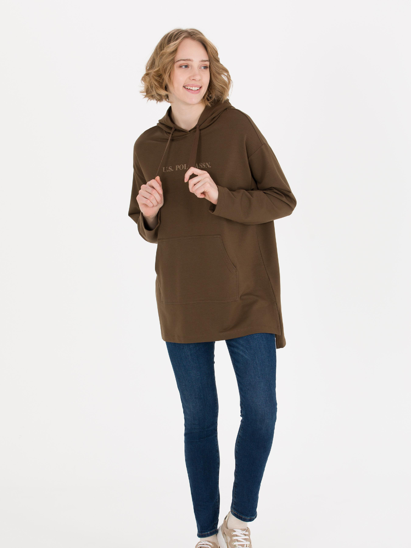 Худи US Polo модель G082GL082.000.1452248.VR153 Фото